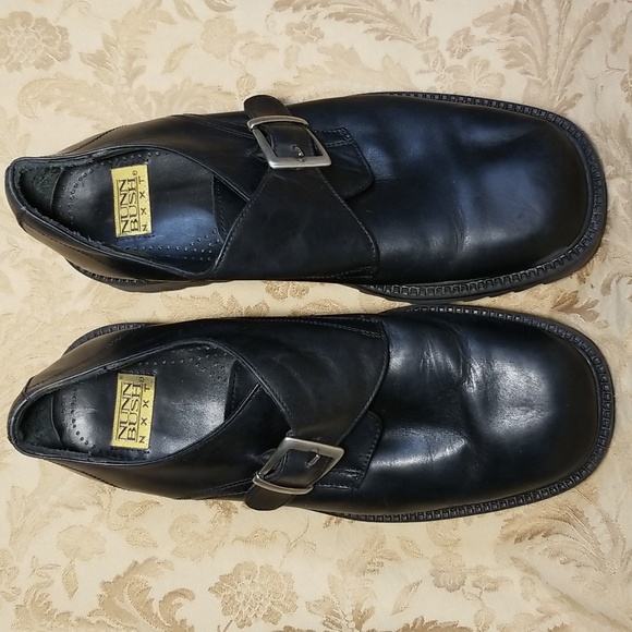 Nunn Bush NXXT black leather chunky lug sole ankle boot shoe, men's size 10. - Picture 3 of 15